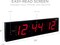 Ivation Huge 24 Inch Large Big Oversized Digital LED Wall Clock